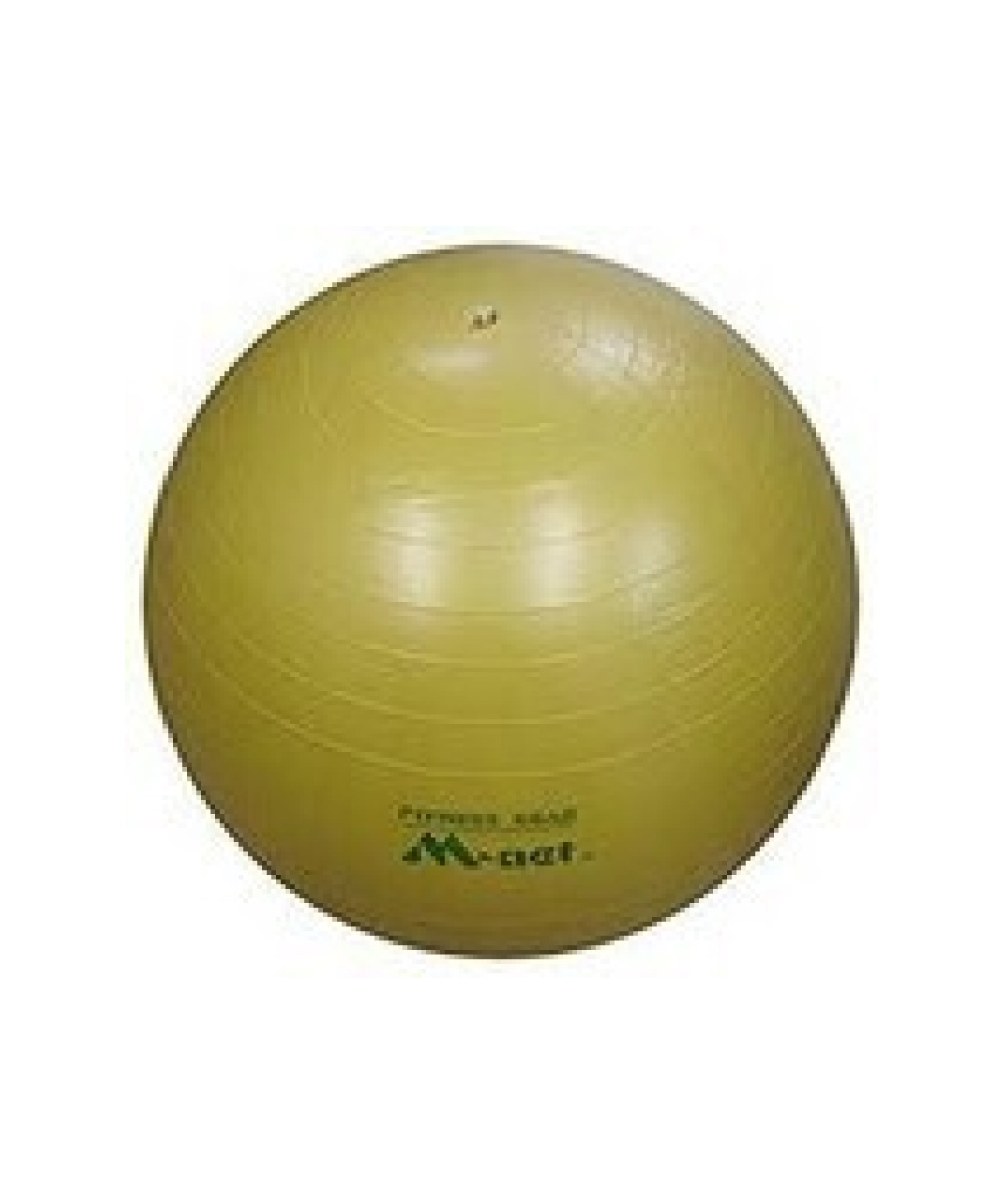 フィットネスボール ストレッチボール バランスボール ヨガボール 55cm イエロー