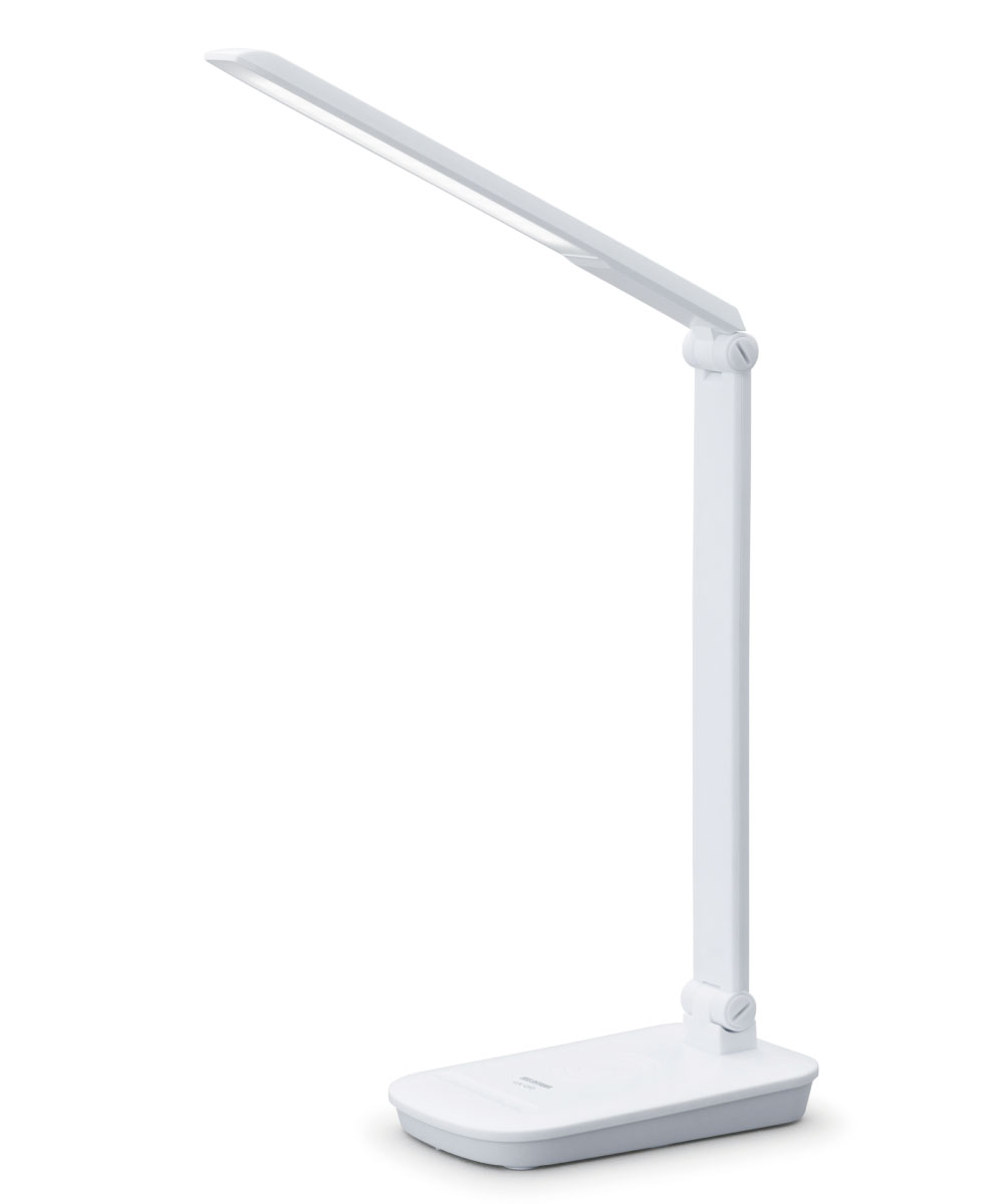 [アイリスオーヤマ]LEDデスクライトQi充電シリーズ 平置きタイプ 調光 ホワイト