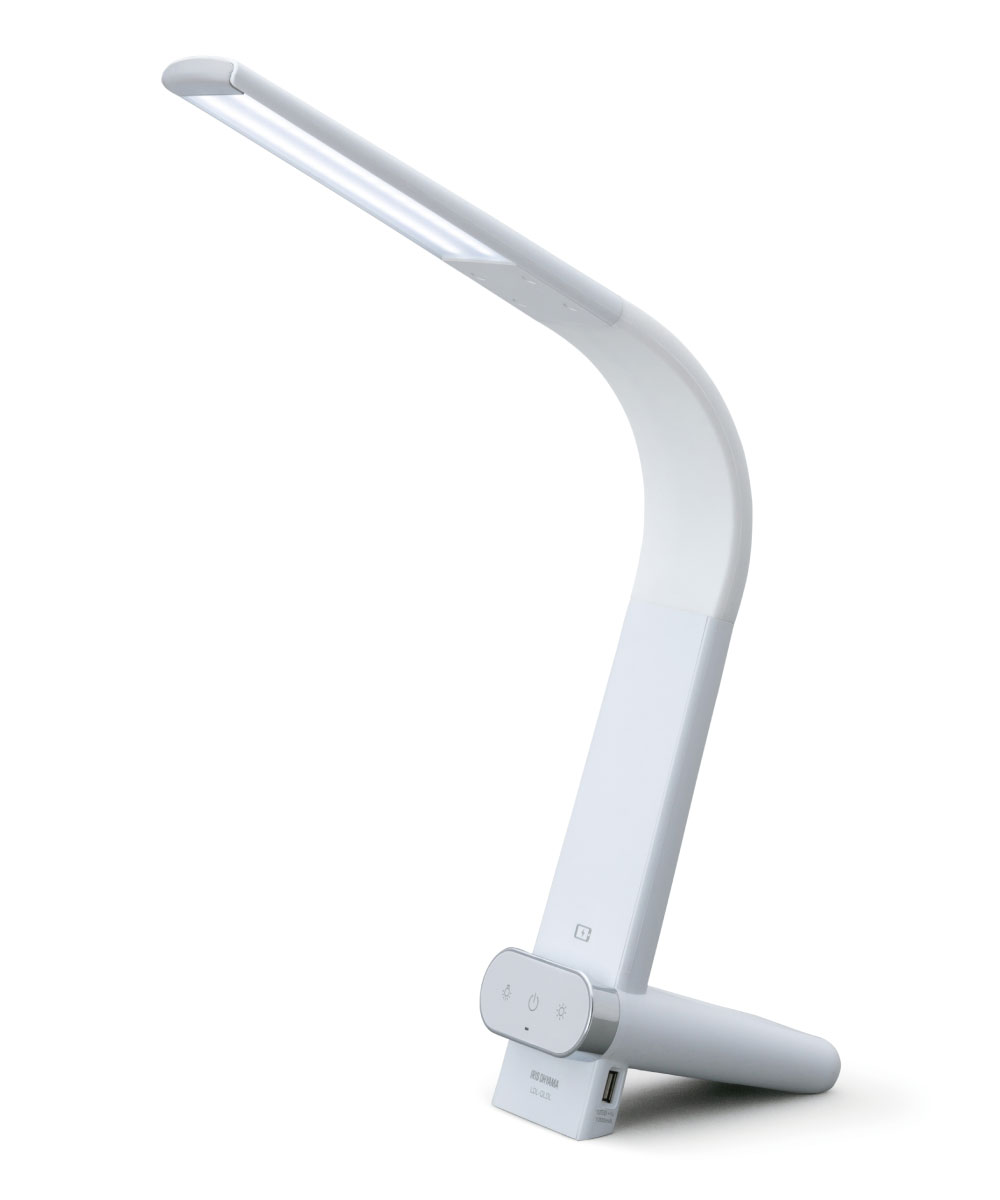 [アイリスオーヤマ]LEDデスクライトQi充電シリーズ 縦置きタイプ 調光・調色 ホワイト